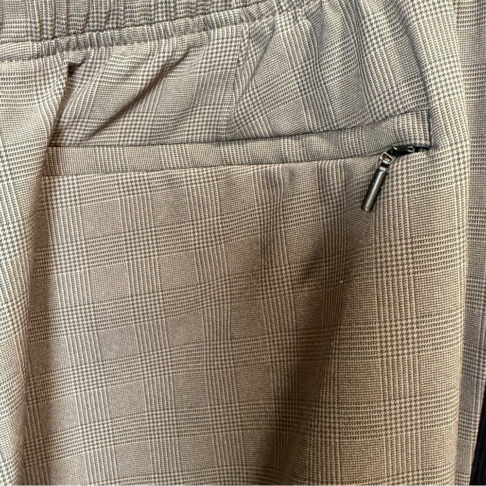 Athleta Women's Brooklyn Ankle
Pant , brown plaid /black Size 14 career - Picture 4 of 16
